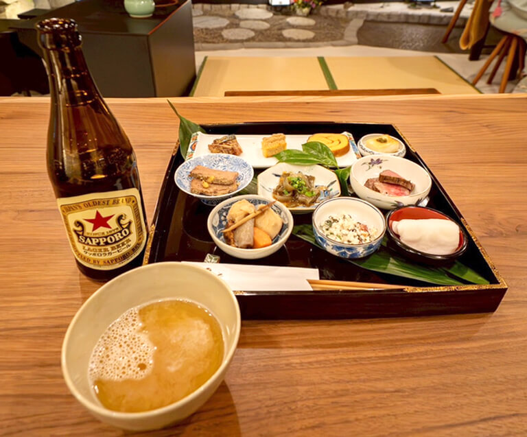 わ乃桂膳 ビール